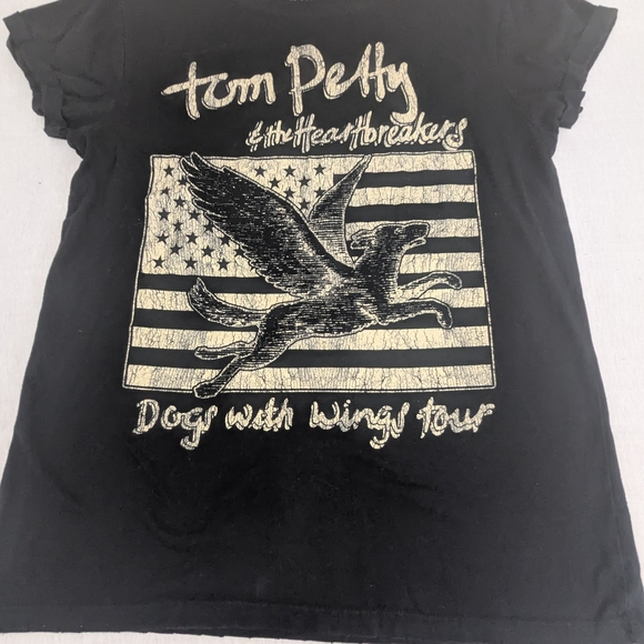 Tom Petty & The Heartbreakers Dogs With Wings 1995 Tour T-Shirt Small - Picture 1 of 7